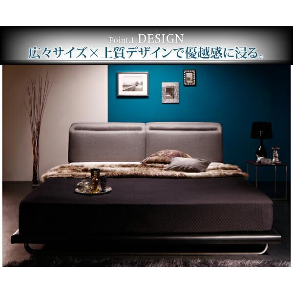 ローベッド クイーン(Q×1） フランスベッド 羊毛入りゼルトスプリングマットレス付 リクライニング機能付き | フランスベッド | 03