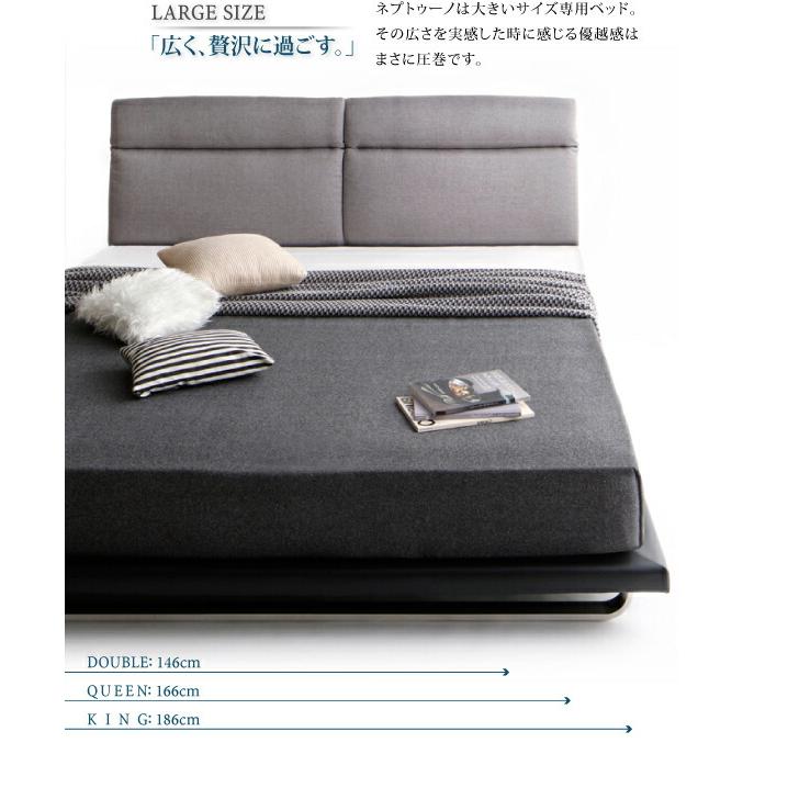 ローベッド クイーン(Q×1） フランスベッド 羊毛入りゼルトスプリングマットレス付 リクライニング機能付き | フランスベッド | 06