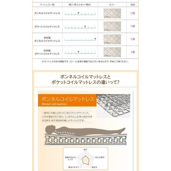 連結ベッド シングル 国産ボンネルコイルマットレスハード付き ロング丈 |  | 19