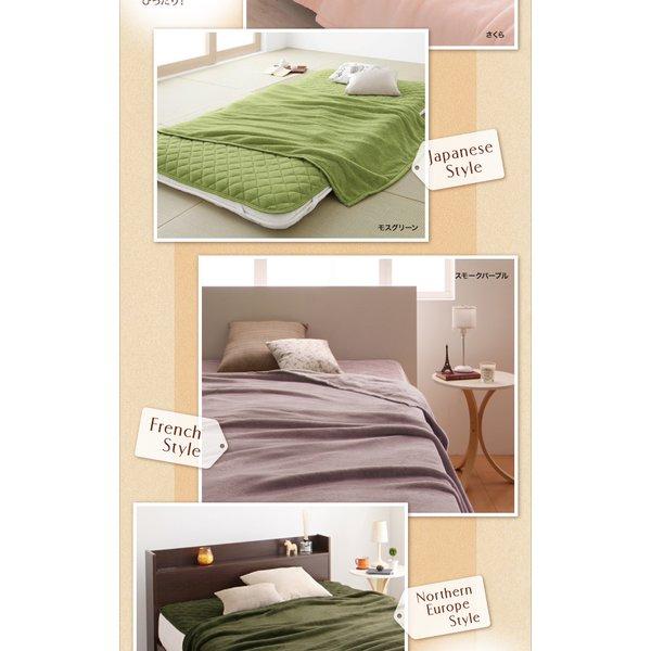 敷きパッド  単品 クイーン マイクロファイバー 20色 |  | 12