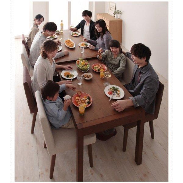 ダイニング チェア別売りカバー(同色2枚組) スライド 伸長式 エクステンションテーブル |  | 03