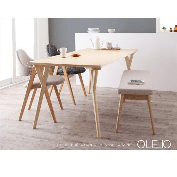 ダイニング 7点セット(テーブル+チェア6) 6人 おしゃれ 北欧 デザイン W170 |  | 06