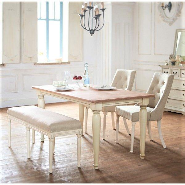 ダイニングチェア 2脚組 フレンチシック : LANRANヤフー店 - 通販