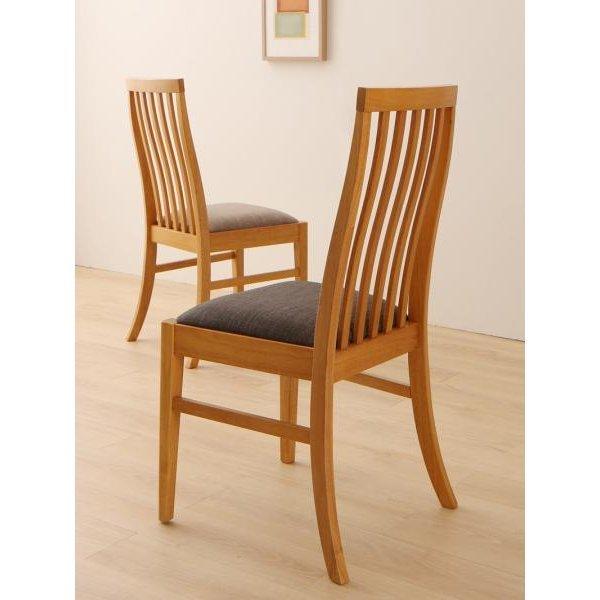 ダイニングテーブル W115 ファミリー向け タモ材 ハイバックチェア |  | 13