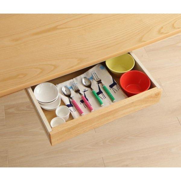 ダイニングテーブル W115 ファミリー向け タモ材 ハイバックチェア |  | 16