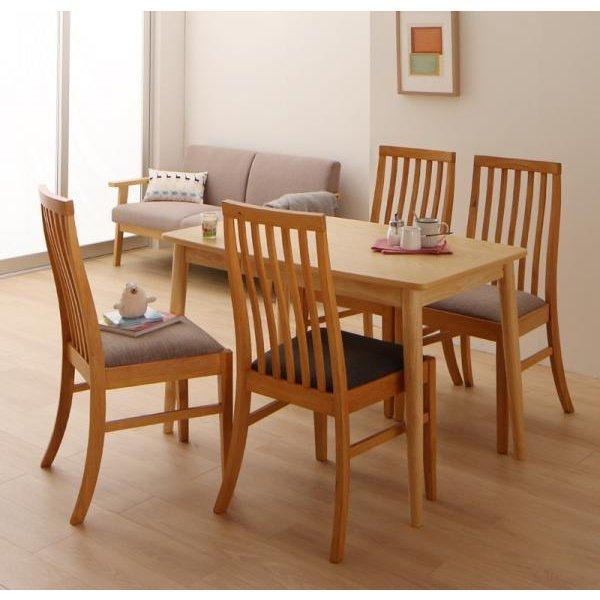 ダイニングテーブル W115 ファミリー向け タモ材 ハイバックチェア |  | 18