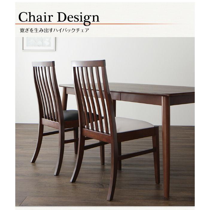 ダイニングテーブル テーブル 北欧スタイル 収納付き W115 ウォールナット材 単品 ハイバックチェア ダイニング |  | 04