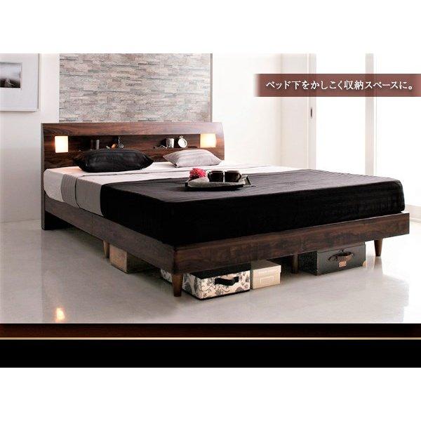 すのこベッド クイーン(SS×2) フランスベッド マルチラススーパースプリングマットレス付 モダンライト コンセント付きすのこベッド | フランスベッド | 07