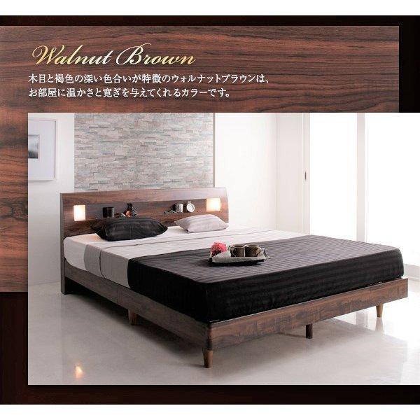 すのこベッド クイーン(SS×2) フランスベッド マルチラススーパースプリングマットレス付 モダンライト コンセント付きすのこベッド | フランスベッド | 09