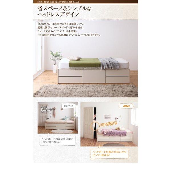 チェストベッド_大容量 薄型プレミアムボンネルコイル セミシングル |  | 11