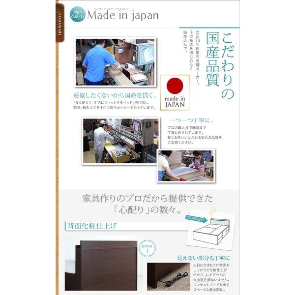 収納ベッド 国産 組立設置付 ベッドフレームのみ マットレス無し セミシングル |  | 17