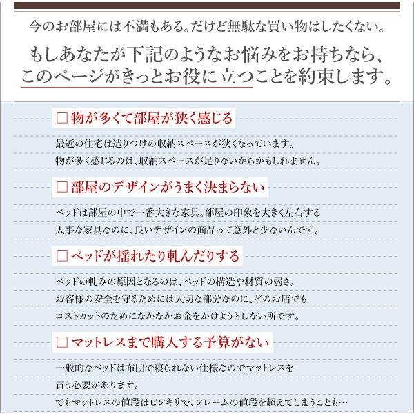 ベッド フランスベッド マットレス付き マルチラススーパースプリング お客様組立 ベッド 収納 引き出し2杯 ダブル | フランスベッド | 03