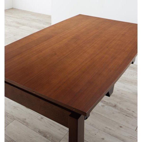《送料込》 ダイニングテーブル W140-240 ウォールナット材 伸縮式 【GMS1224745338】(43621円)