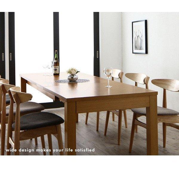 ダイニング ベンチ 2人掛け 3段階伸縮 ワイドサイズ |  | 09