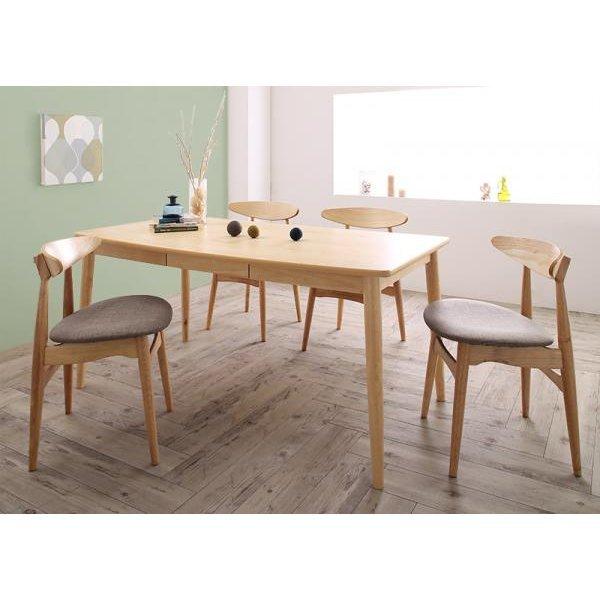 ダイニング 5点セット テーブル + チェア4脚 W115 北欧スタイル