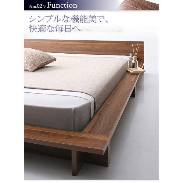 クイーン(Q×1） フランスベッド マルチラススーパースプリングマットレス付 シンプルモダンデザインフロアローステージベッド | フランスベッド | 08