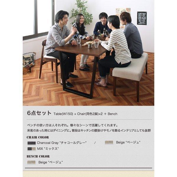 ダイニングテーブル W150 ヴィンテージ スチール脚 |  | 05