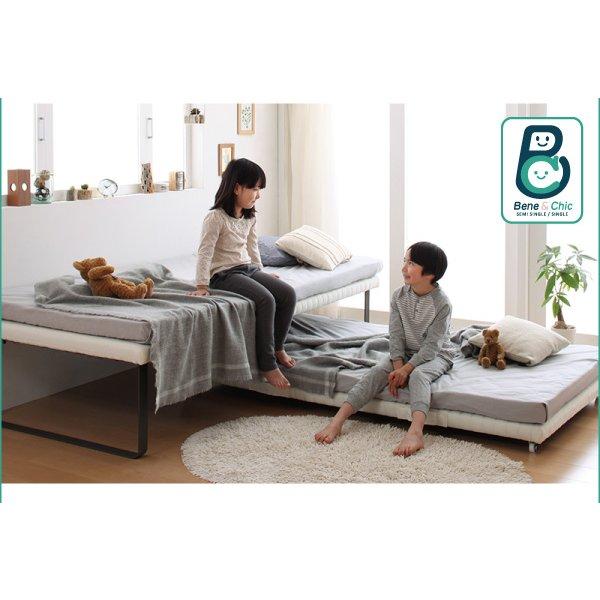 親子ベッド 薄型軽量ボンネルコイル 下段ベッド シングル ショート丈 |  | 13