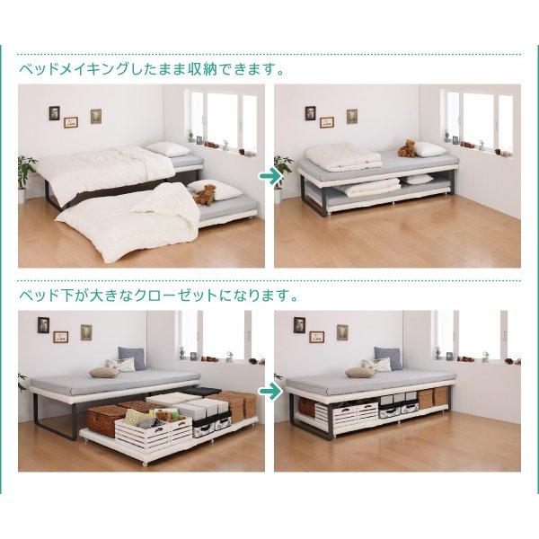 親子ベッド 薄型軽量ボンネルコイル 下段ベッド シングル ショート丈 |  | 06