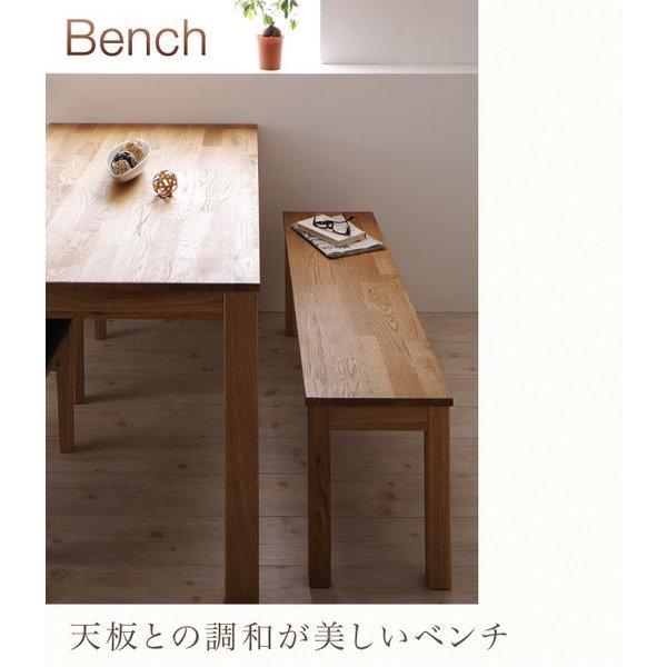 ウォールナット ダイニング 5点セット(テーブル+チェア4) 板座×PVC座 W160 総無垢材 |  | 05