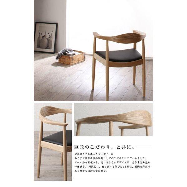 ダイニングセット 人気 北欧 おしゃれ 3点セット(テーブル+チェア2脚) W150 天然木オーク 無垢材 |  | 05