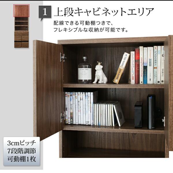 キャビネット 家電収納 幅60 ハイタイプテレビボードシリーズ グラスライン |  | 05