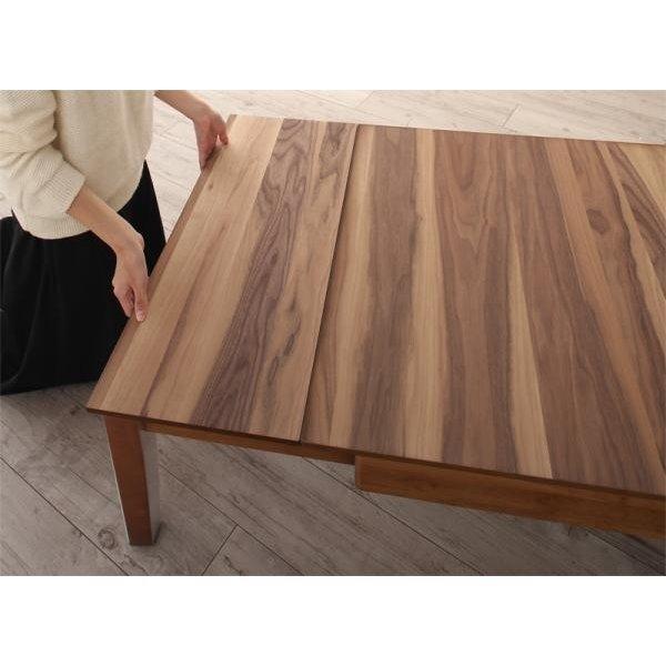 座卓 伸長式3段階 天然木 ウォールナット W120-180　リビングテーブル |  | 18