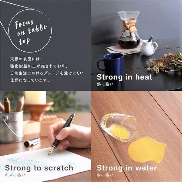 ダイニングテーブル ブラウン W115 カフェ ヴィンテージ |  | 08