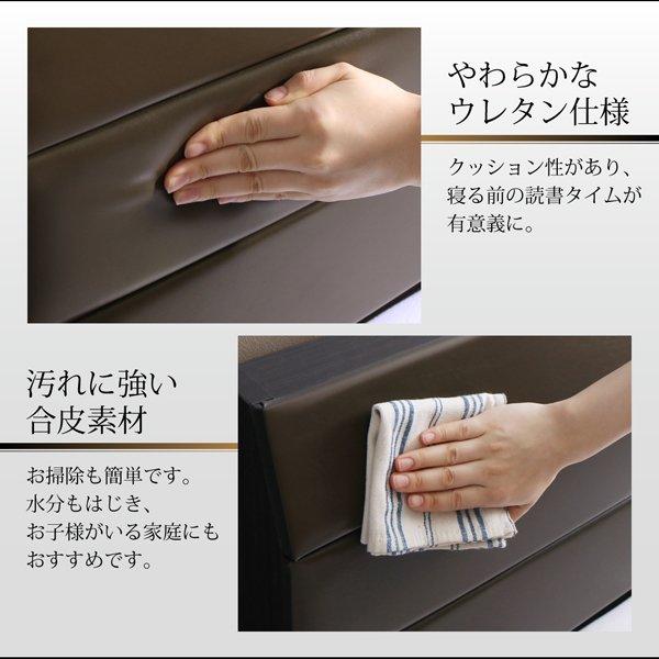 すのこベッド ベッドフレームのみ マットレス無し ダブル 棚