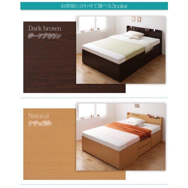 お客様組立 布団が収納できるチェストベッド 薄型スタンダードポケットコイルマットレス シングル |  | 15