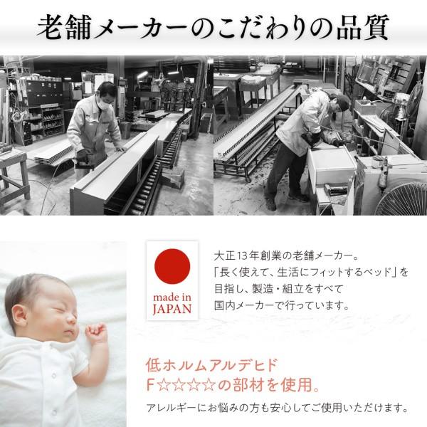 ガス式 ベッド 収納 跳ね上げ キング SS+S 薄型プレミアムポケットコイル 縦開き |  | 08