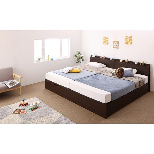 ベッドフレームのみ ベッド 連結 収納 A+Bタイプ ワイドK240 (SD×2) お客様組立 |  | 13