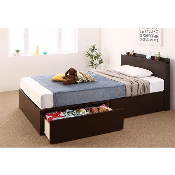 ベッドフレームのみ ベッド 連結 収納 A+Bタイプ ワイドK240 (SD×2) お客様組立 |  | 15