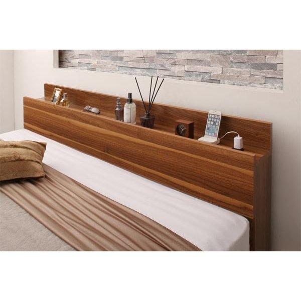 収納ベッド クイーン フランスベッド マルチラススーパースプリングマットレス付 棚 コンセント付 | フランスベッド | 14