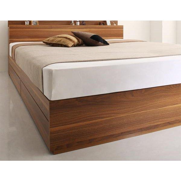 収納ベッド クイーン フランスベッド マルチラススーパースプリングマットレス付 棚 コンセント付 | フランスベッド | 15