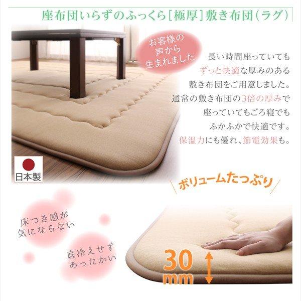 こたつ 布団 こたつ敷きふとん単品 190×240 日本製 マイクロファイバー 水彩タッチ花柄 |  | 08