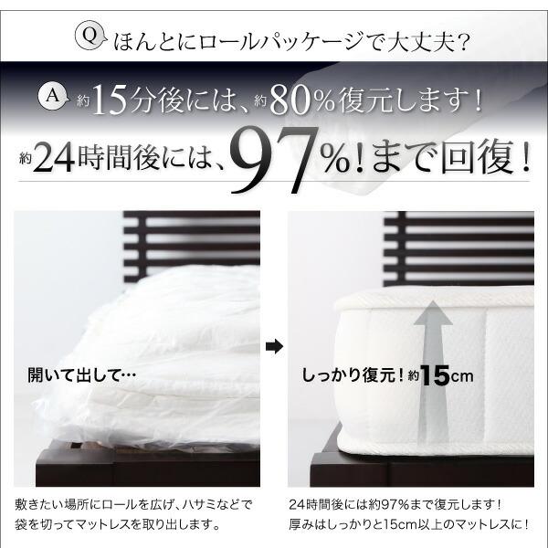 マットレス セミシングル 圧縮ロールパッケージ仕様 ボンネルコイル |  | 17