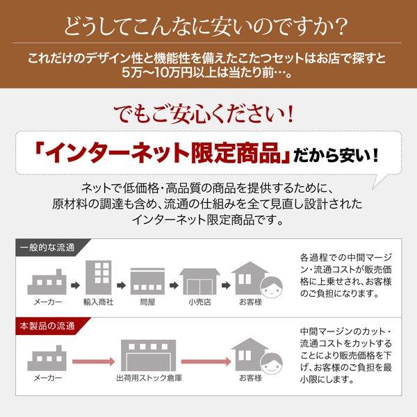 こたつ 布団カバー単品 長方形 75×105 天板対応 |  | 20