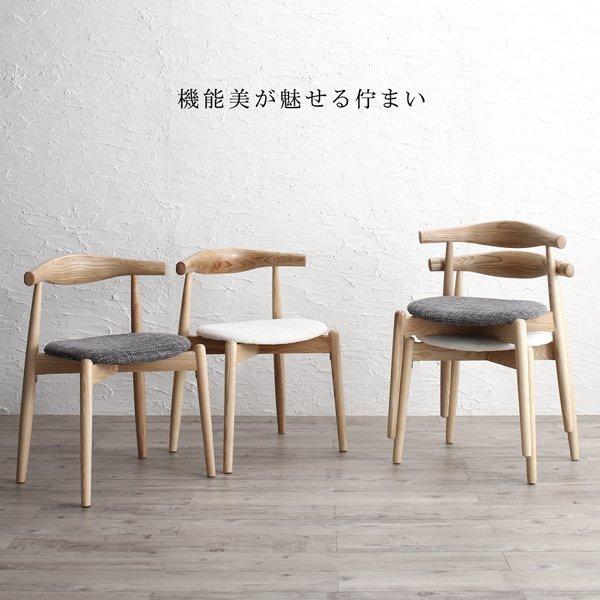 ダイニング テーブル 天然木オーク無垢材 北欧モダン |  | 05