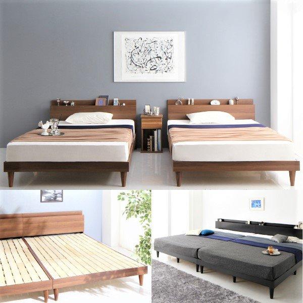 連結ベッド フランスベッド  マルチラススーパースプリングマットレス付き ワイドK280 ツイン | フランスベッド | 02