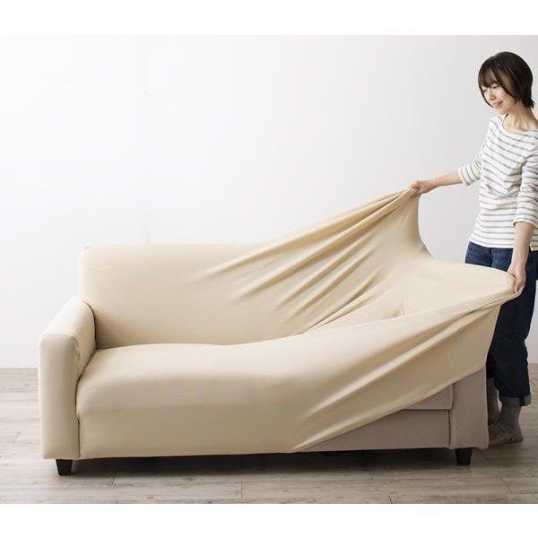 フィットソファカバー ソファベッド用 洗濯機で洗える 鹿の子ニット |  | 14