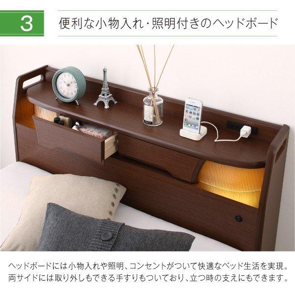 電動ベッド ラクストレージ ポケットコイルマットレス付き 2モーター シングル お客様組立 |  | 06