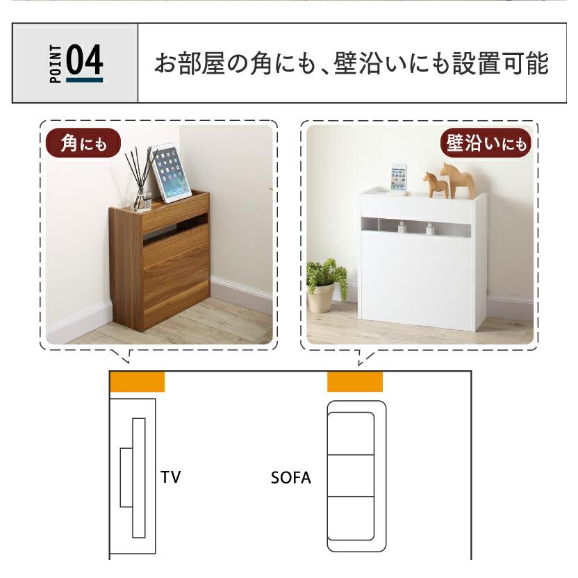 ケーブルボックス 収納ボックス ロータイプ フタ付き ルーター モデム タップ 整理 ケーブル隠し 配線カバー |  | 09