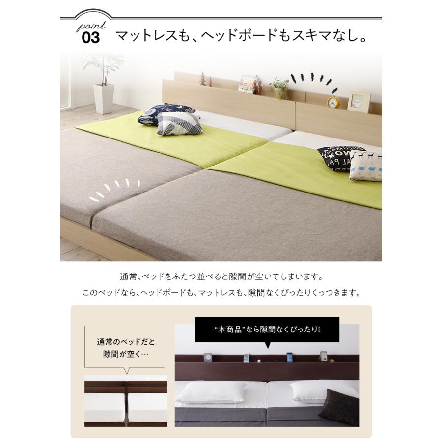 連結ベッド スタンダードポケットコイルマットレス ワイドK240 連結ベッド スタンダードポケットコイルマットレス ワイドK240