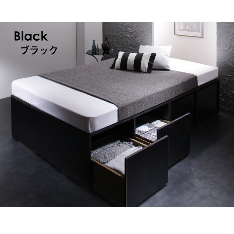 ベッド チェストベッド 大容量 ベッドフレームのみ ハイタイプ 引き出し2杯 セミダブル |  | 17