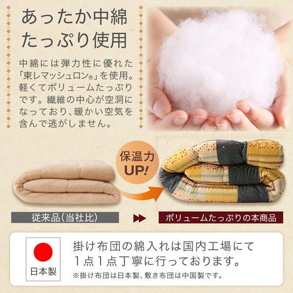 こたつ布団 上掛け単品　  正方形(80×80cm)天板対応 ギャッベデザイン |  | 08