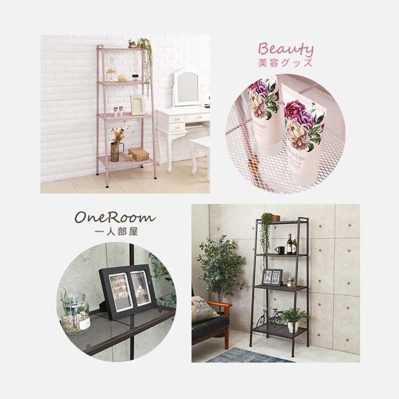 ラック 59×37×147cm ダークブラウン |  | 04