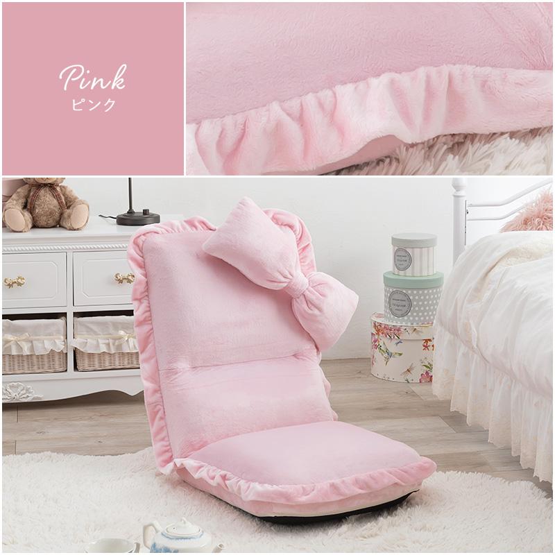 座椅子 リボン付きタイプ 47×70×65cm ベージュ |  | 12