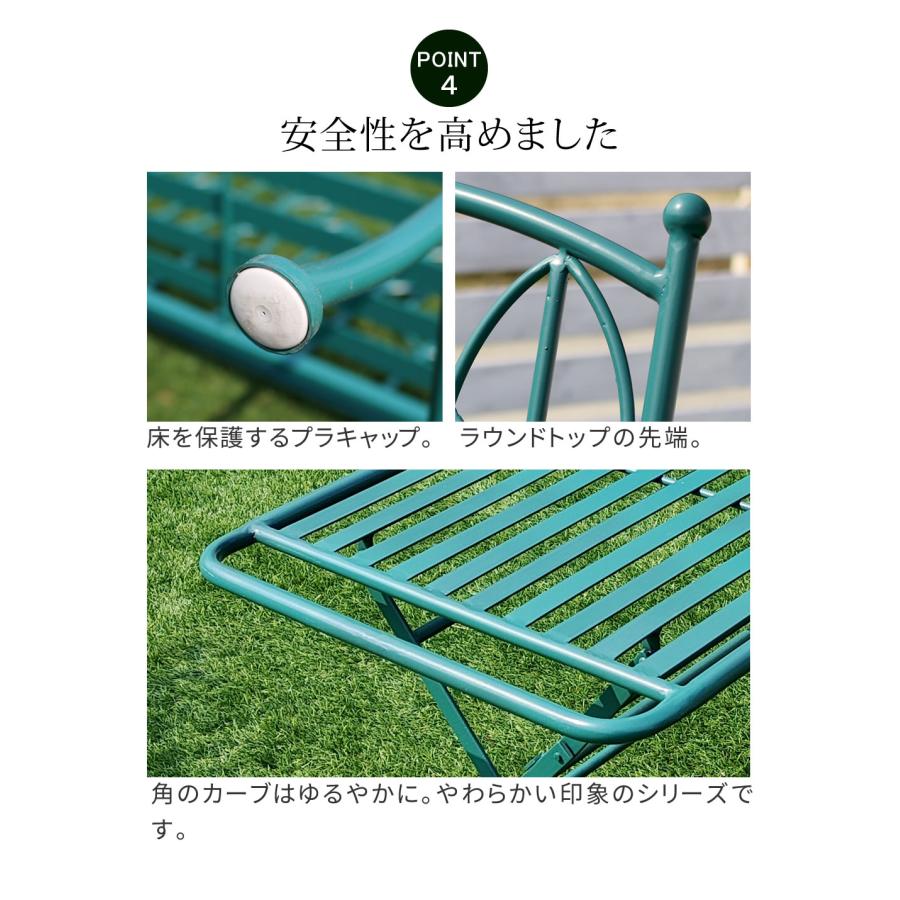 ガーデンテーブル ローテーブル アイアン製 単品販売 北欧風 | ブランド登録なし | 07