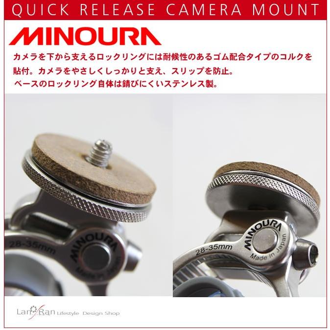 ミノウラ MINOURA カメラマウント ワンタッチ脱着式 自転車 VC-100M 35mm径対応 |  | 04